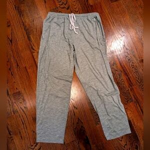 Grey baggy polo Grey sweatpants